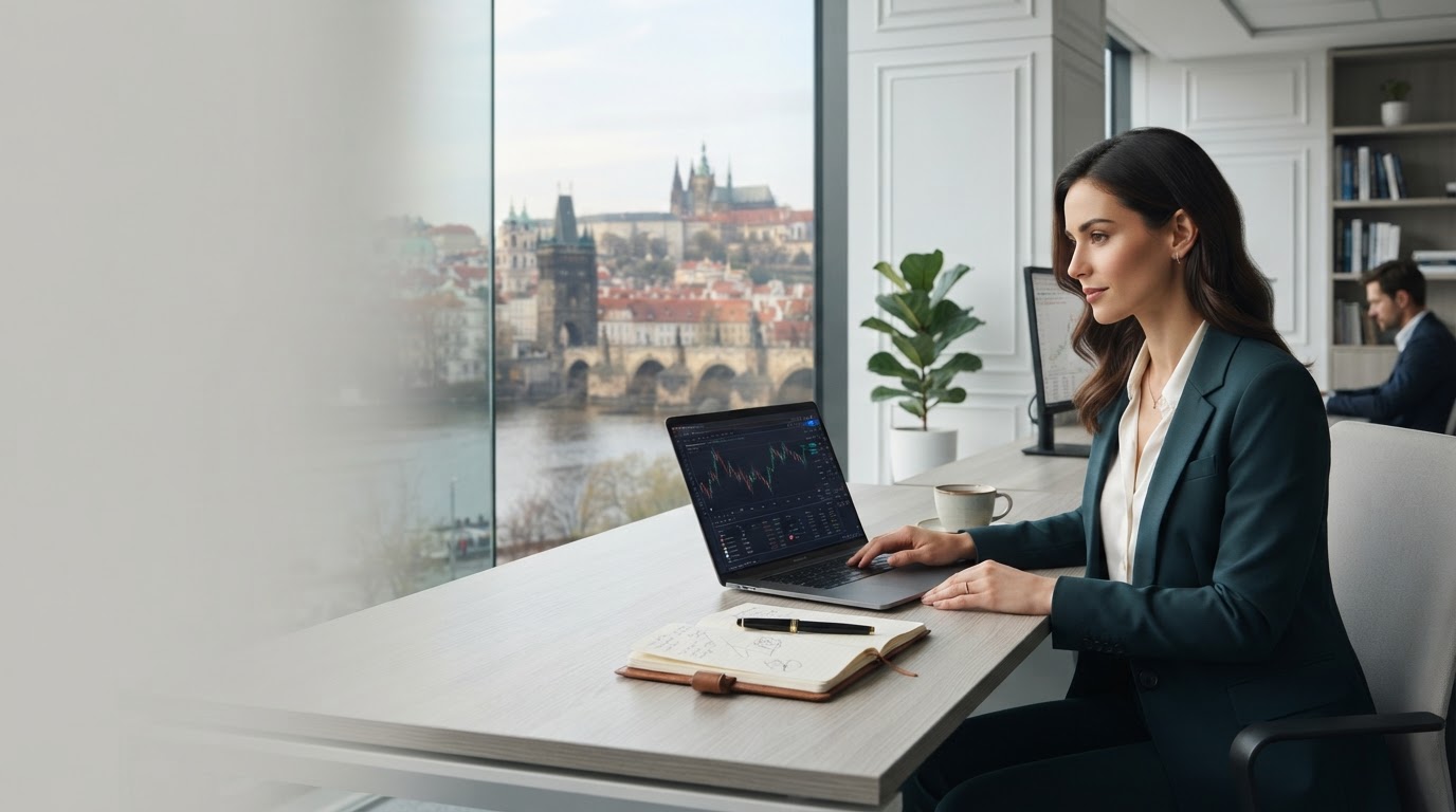 Vision Exorex X — přehledová analýza portfolia na obrazovce